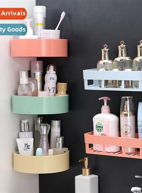 Bathroom shelf wall-mounted bathroom shelf toilet sucti wall