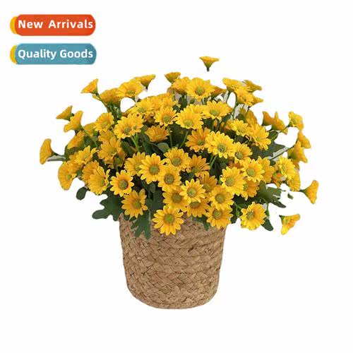 Small silk flowers artificial chamomile daisy fake flowers h