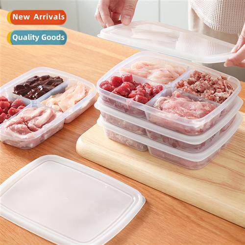 Japanese food organizer four compartments kchen divided meal
