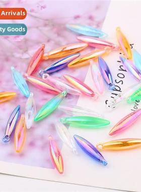 Hmade beading diy material package illusi lg tube pendant be