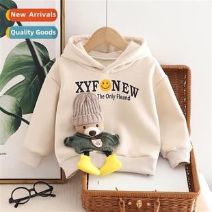 2023 fall winter Childrens children sweater small padd boys