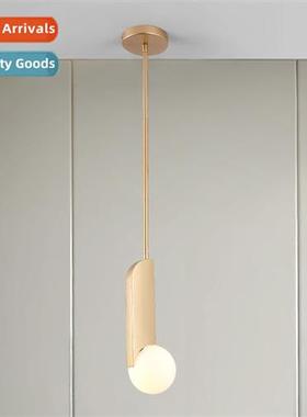 Scinavian bedroom bedside chelier simple modern aisle persal