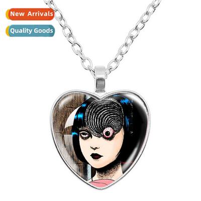 Horror Anime Shunji Ito Love Necklace Tomie Movie Carto Char