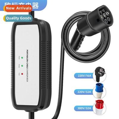 Electric car charging  DC AC charging gun wall mounted charg