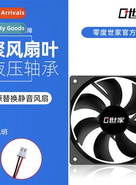 Desktop computer 14cm power  fan 2-pin 2-wire ultra-quiet 2.