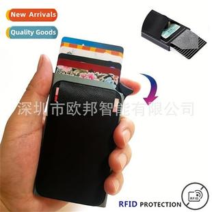 Case RFID Eject Cred Auto Aluminum Mens Metal Anti Card