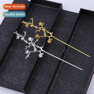 ancient style hmade diy pin rock material step Hairpin Hanfu