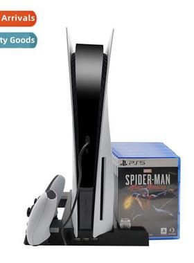 PS5 Fan Docking Stati P5 2-in-1 Host Cooling Fan PS5 Fan Doc