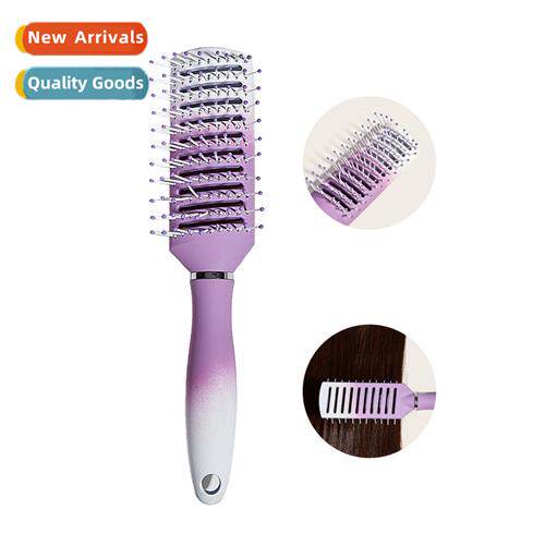 Curly  comb female blow molding oil head ribs comb men  wome