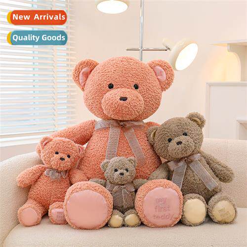 Bow tie teddy bear doll plush toy bear pillow rag doll weddi