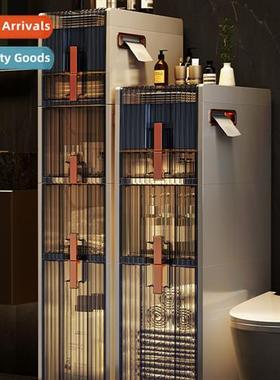 Bathroom crevice cabinet shelf storage acrylic free inati to