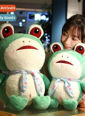 Frog small  waifu frog plush toy doll orphaned small frog do