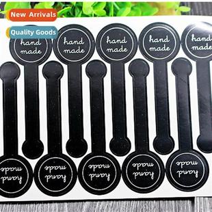 made Bakery stickers black sealing Push packaging