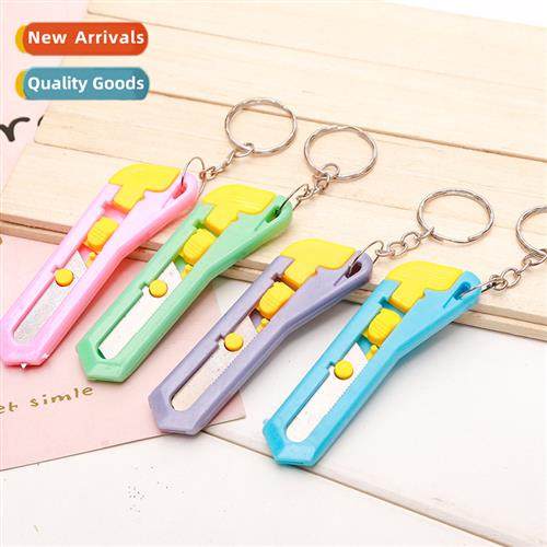 Hanging holes portable chain art knife box cutter mini diy t