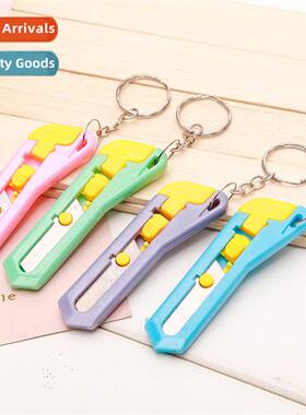 Hanging holes portable chain art knife box cutter mini diy t