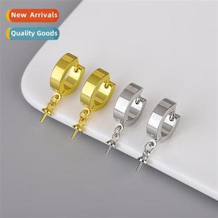 Copper Embryo Earring Clasps Accessories Copper Silver Plate