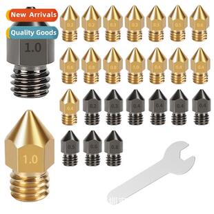 3d printer diy accessories mk8 brass hardened rigid nozzle p