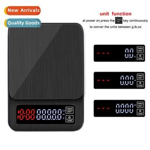 Household hand brewing 0.1g cfee weighing USB power intellig