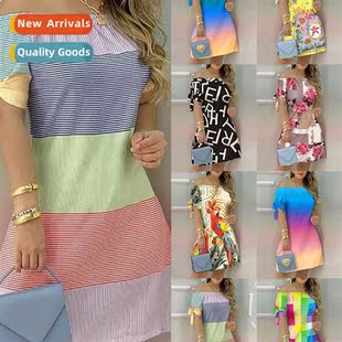 Dresses Fashi Printed Womens Ladies Sexy