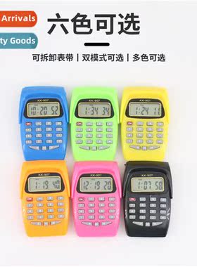 Color Watch Calculator 907 Student Electric Watch Mini Calcu