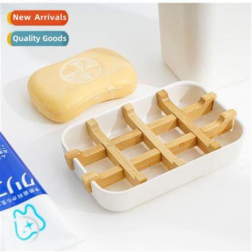 Biodegradable envirmental protecti bamboo fiber soap box hom