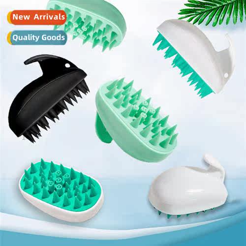 New rabb  shampoo brush ABS+TPR adult clean scalp home bath
