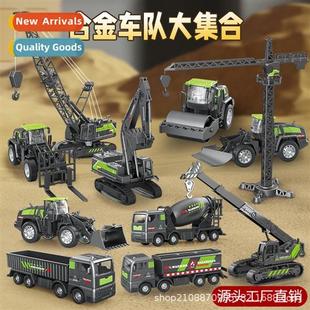 toy drop resistant Alloy set car full chil engineering