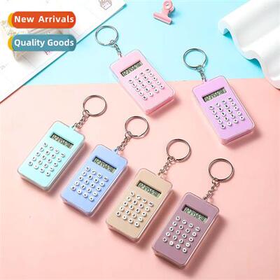 Creative Carto Keychain Calculator Cute Mini Student Compute