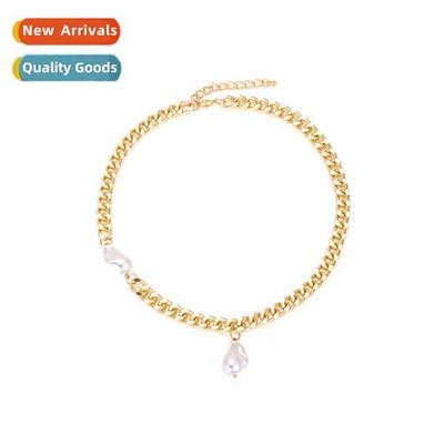 Fashi light luxury necklace imati pearl pendant temperament