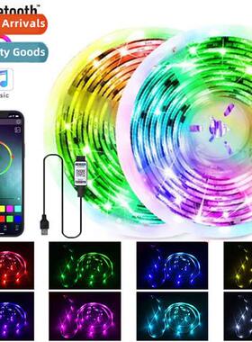 led strip light rgb 2.4G bluetooth 2835 5050 5VUSB self-adhe