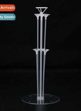 Transparent ballo table floating bracket column bracket set