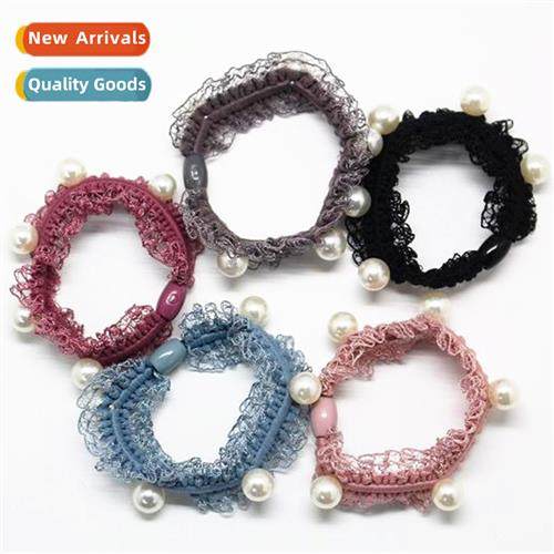 pearl elastic  b lear b head rope simple  head rope cute ltl