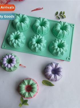 6-link Savarin Crown 202 Cake Chocolate Silice Molds Dessert