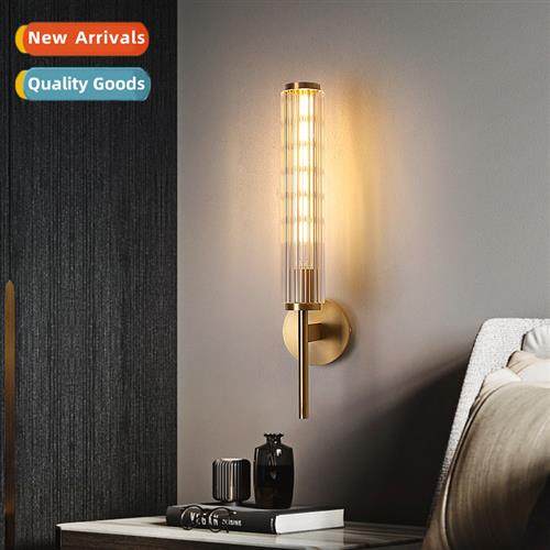 Full copper wall lamp living room background wall lights lig