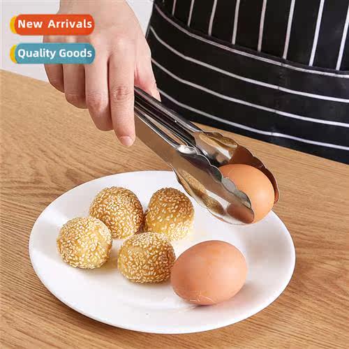 Stainless steel barbecue clip bread clip square sugar clip m