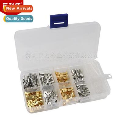 150pcs Cold Pressed Terminals Boxed 6.3/4.8/2.8 Reed Blade T