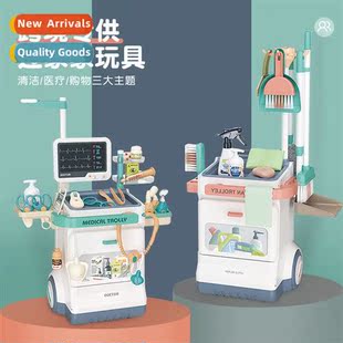 children role playing Simulati doctor desk small see medical