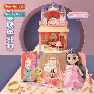 toys doll villa Childrens castle house princess play