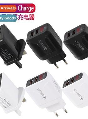 2USB Digal Charger 2.4A an Stard US Stard UK Stard Smartphe