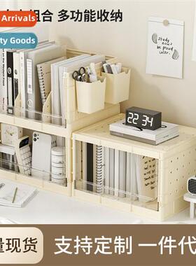 Desktop hole board shelf fice workstati storage artifacts st