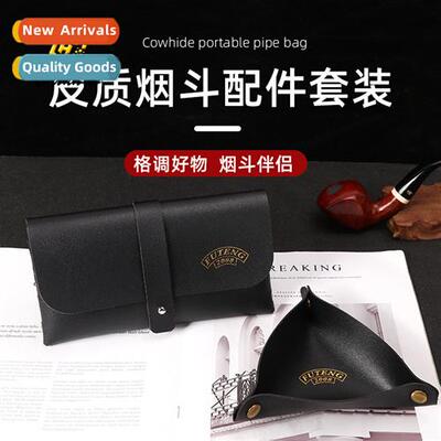 New Smoking Accessories Set Lear Awake Grass Plate Pipe Bag