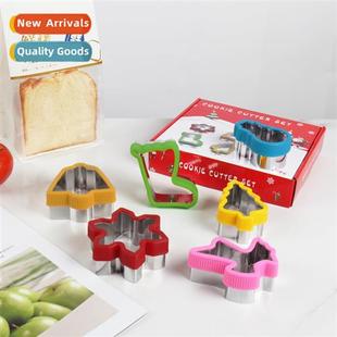 Bread Molds Cake Cutting Christmas Stainless Cookie