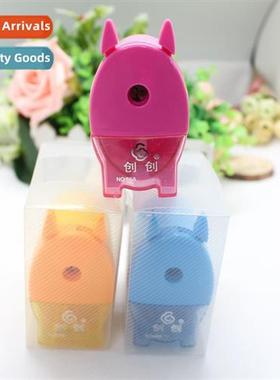 Carto cute colorful student pencil sharpener pencil sharpene