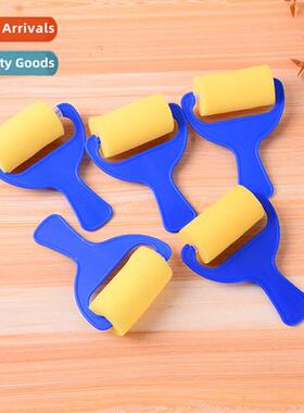 Childrens Painting Spge Brush Blue Hle Roller Spge Brush Spg
