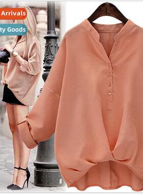 spring  summer new Ms. cott loose big yards womens shirts