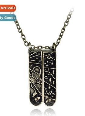 GRIMM Greene Key Necklace Openable European and American Jew