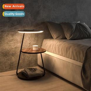 Scinavian living room bedroom floor lamp wireless charging l