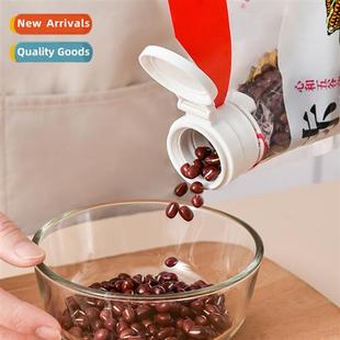 clip out mouth New food sealing kchen bag round