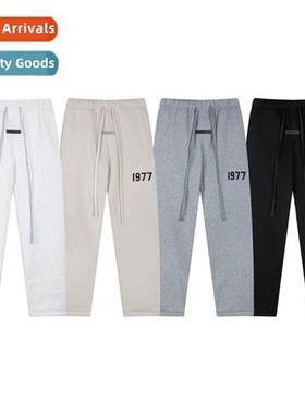 Tide FOG Essentials 23SS Latest Flocked 1977 Padded Pants  L