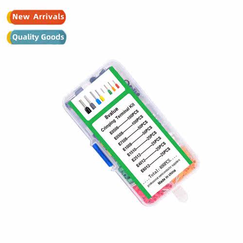 8 kinds  specificatis 400pcs E0506-E6012 an tubular insulate